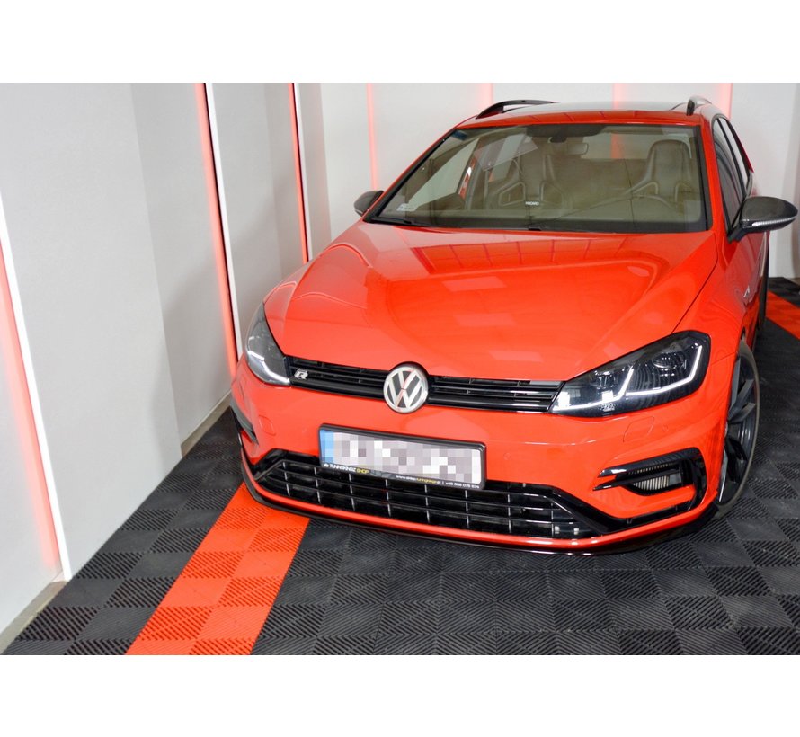 Maxton Design FRONT SPLITTER V.7 VW GOLF 7 R FACELIFT