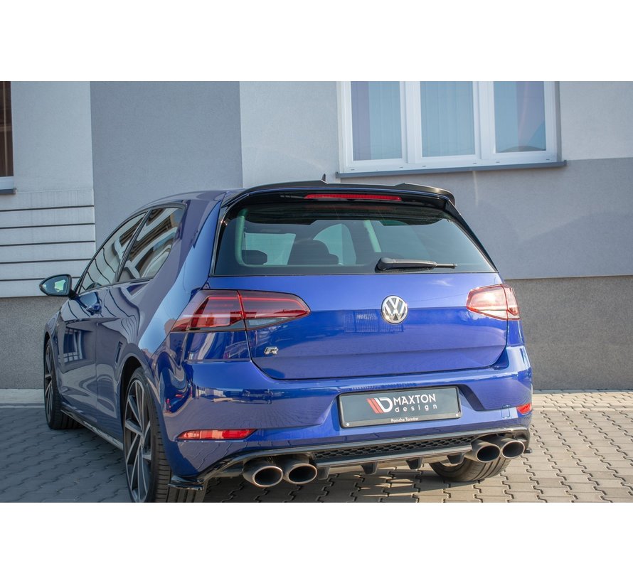 Maxton Design SPOILER EXTENSION V.2 VOLKSWAGEN GOLF 7 / 7 FACELIFT R / R-LINE / GTI