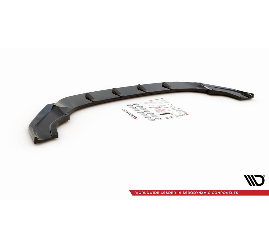 Maxton Design FRONT SPLITTER V.9 VW Golf 7 R Facelift