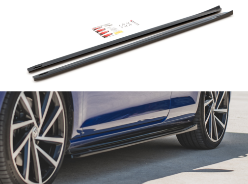 Maxton Design Maxton Design SIDE SKIRTS DIFFUSERS  V.4 VW Golf 7 R GTI Facelift