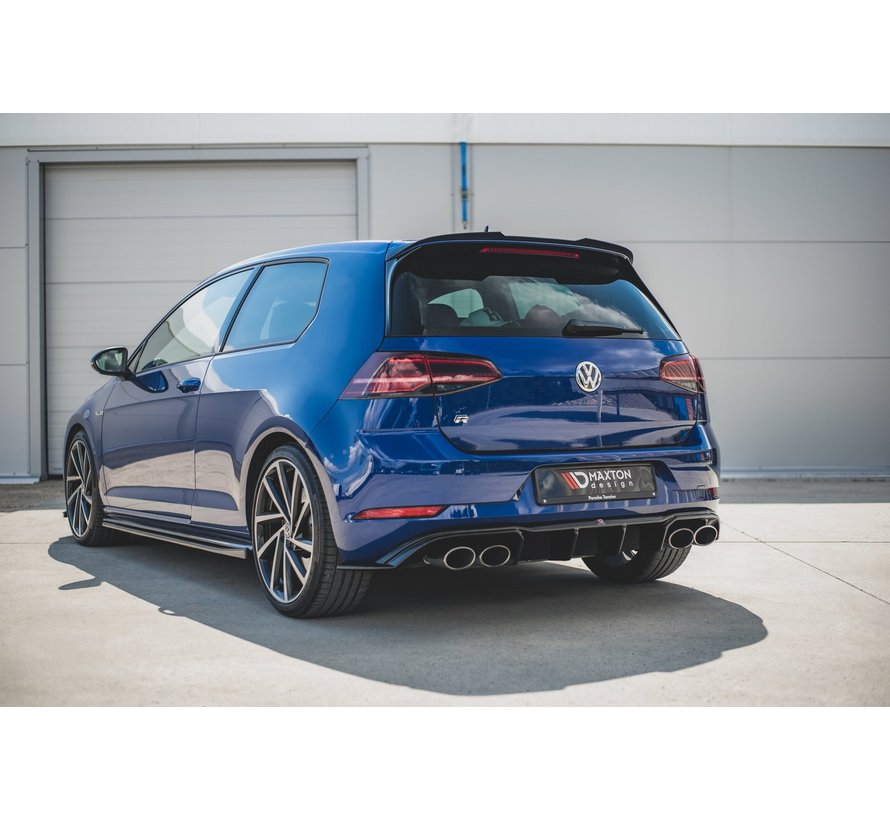 Maxton Design REAR DIFFUSER V.3 VW Golf 7 R Facelift