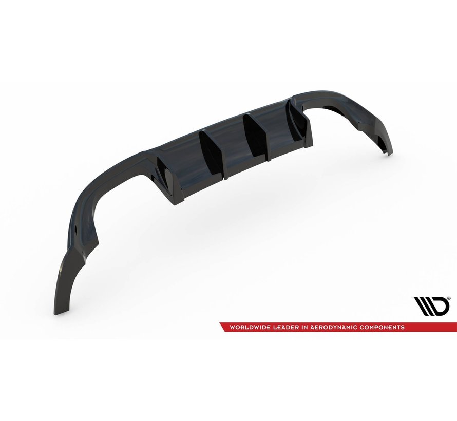 Maxton Design REAR DIFFUSER V.3 VW Golf 7 R Facelift