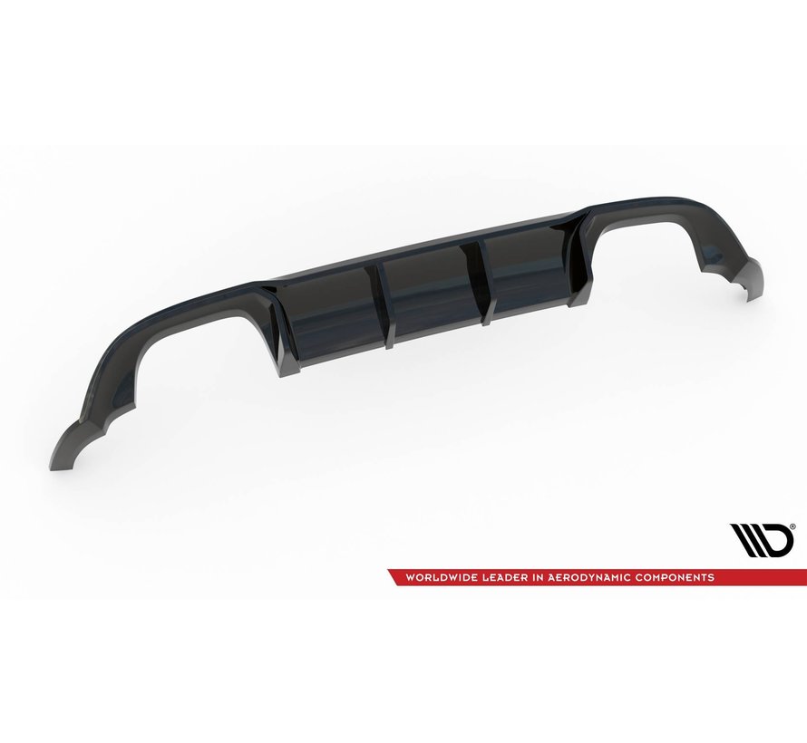 Maxton Design REAR DIFFUSER V.3 VW Golf 7 R Facelift