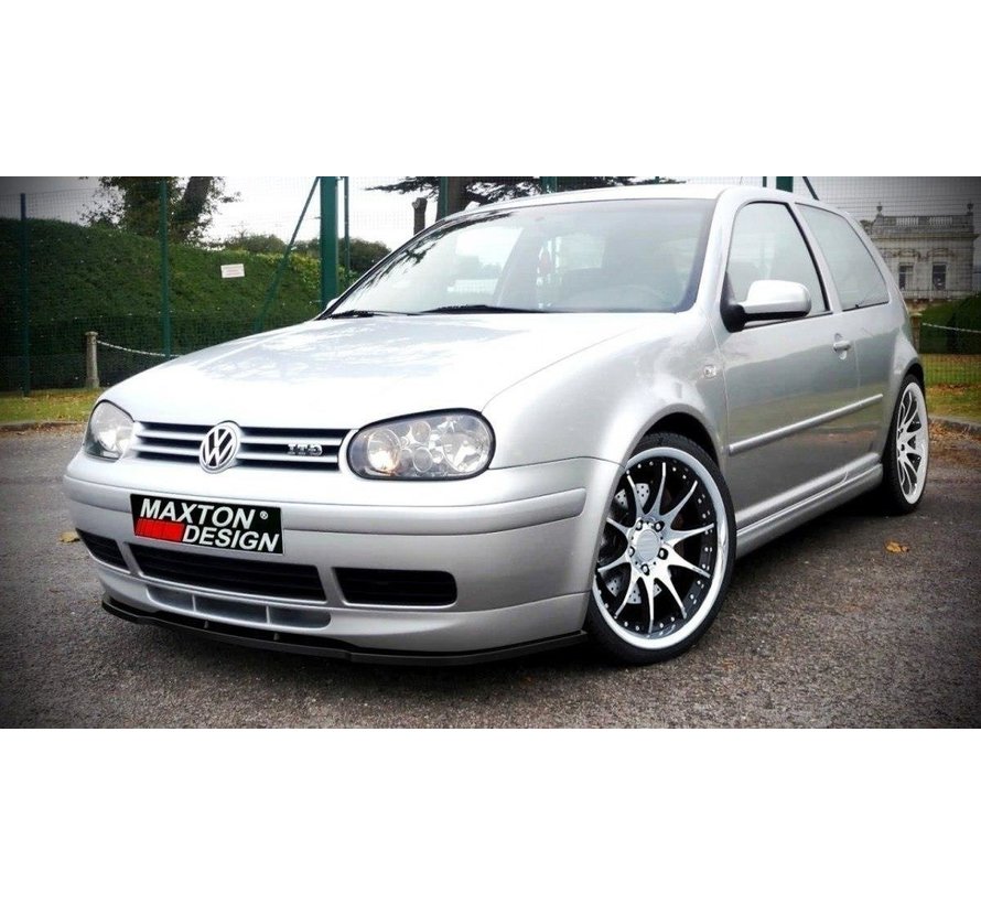 Maxton Design FRONT SPLITTER VW GOLF IV (FOR 25TH Maxton Design FRONT BUMPER SPOILER)