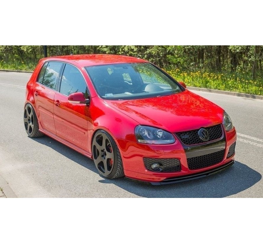 Maxton Design FRONT SPLITTER VW GOLF V GTI (FOR GTI 30TH Maxton Design FRONT BUMPER SPOILER)