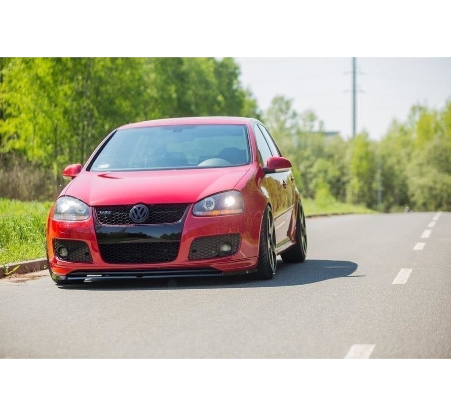 Maxton Design FRONT SPLITTER VW GOLF V GTI (FOR GTI 30TH Maxton Design FRONT BUMPER SPOILER)