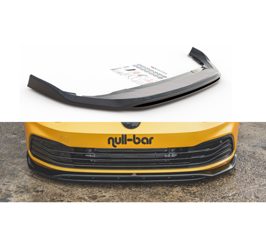 Maxton Design FRONT SPLITTER V.2 VW Golf 8