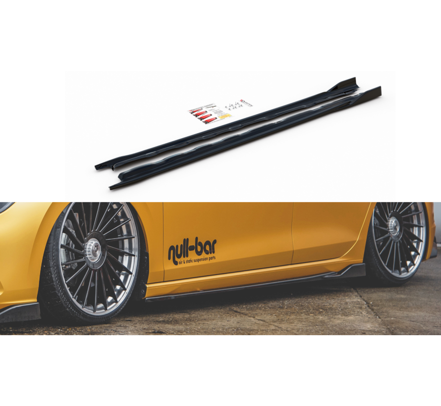 Maxton Design SIDE SKIRTS DIFFUSERS  V.2 VW Golf 8