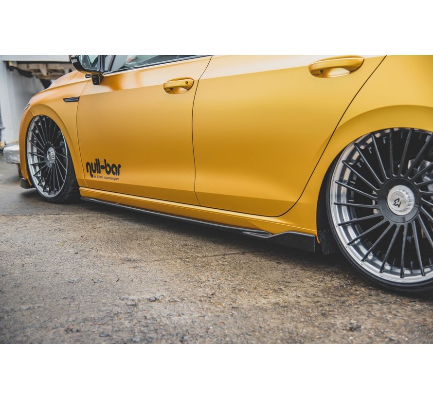 Maxton Design SIDE SKIRTS DIFFUSERS  V.2 VW Golf 8
