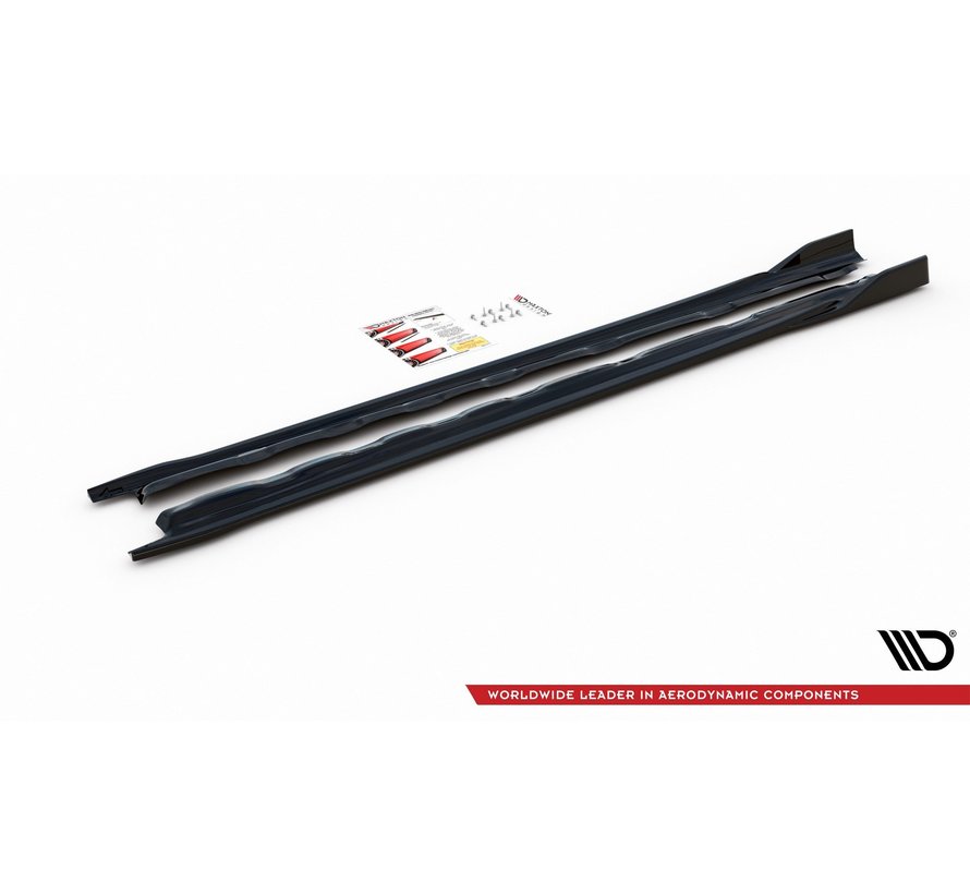 Maxton Design SIDE SKIRTS DIFFUSERS  V.2 VW Golf 8