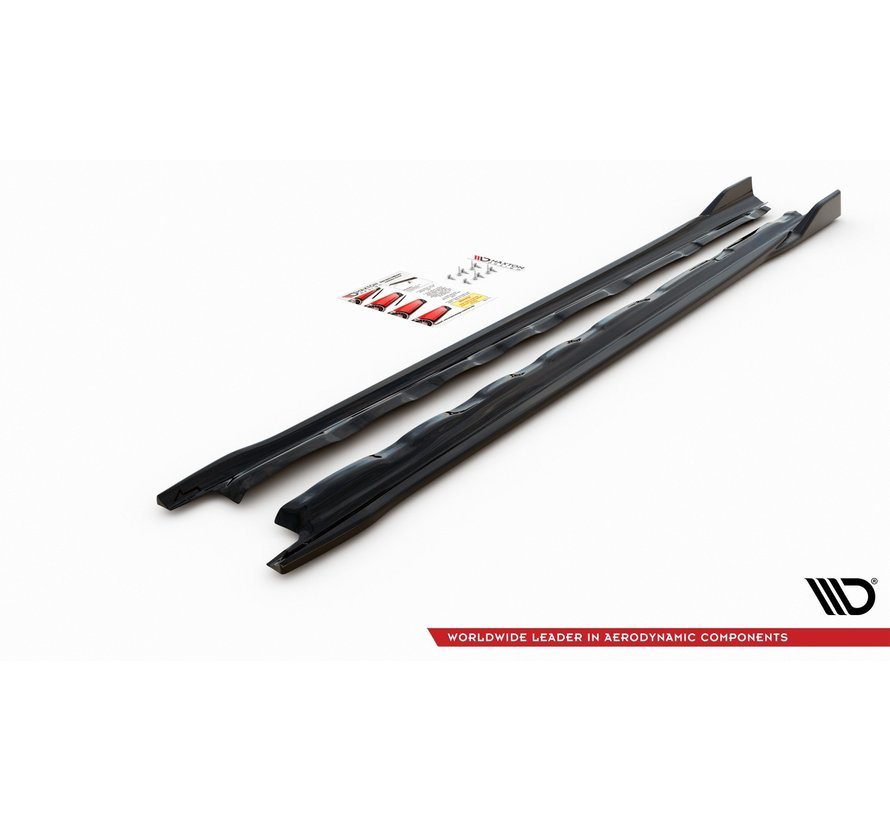 Maxton Design SIDE SKIRTS DIFFUSERS  V.2 VW Golf 8