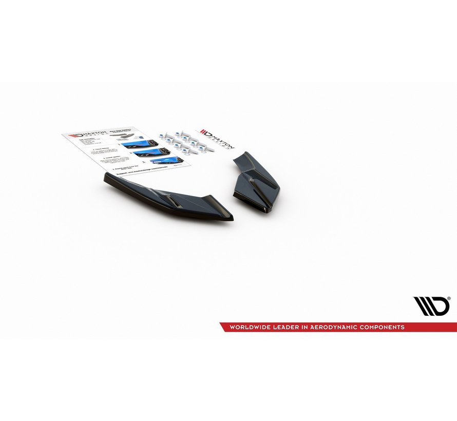 Maxton Design REAR SIDE SPLITTERS VW Golf 8