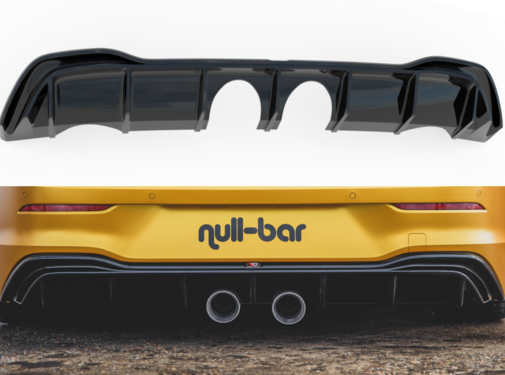 Maxton Design Maxton Design REAR DIFFUSER VW Golf 8 (R32 Look)