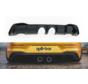 Maxton Design REAR DIFFUSER (R32 LOOK) with Exhaust VW Golf 8