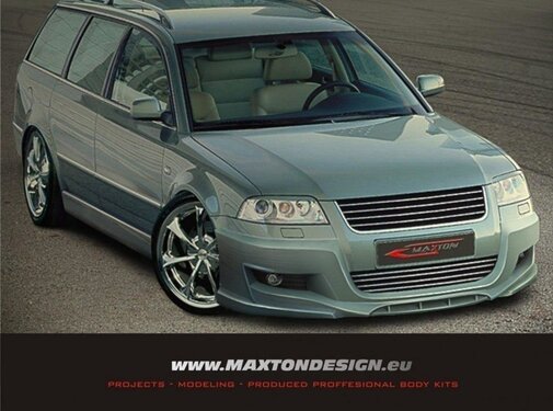 Maxton Design Maxton Design FRONT BUMPER SPOILER VW PASSAT 3BG 01-06