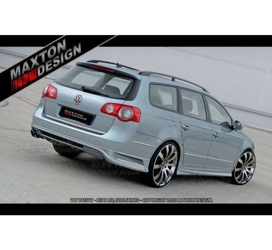 Maxton Design REAR BUMPER EXTENSION VW PASSAT B6 (3C) ESTATE