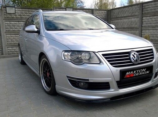 Maxton Design Maxton Design FRONT SPLITTER VW PASSAT B6 R-LINE