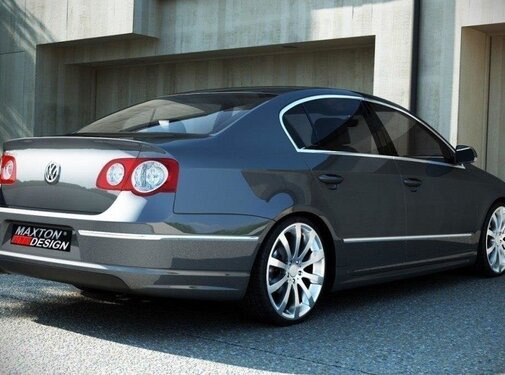Maxton Design Maxton Design REAR BUMPER SPOILER VW PASSAT B6 (R-LINE LOOK) SALOON