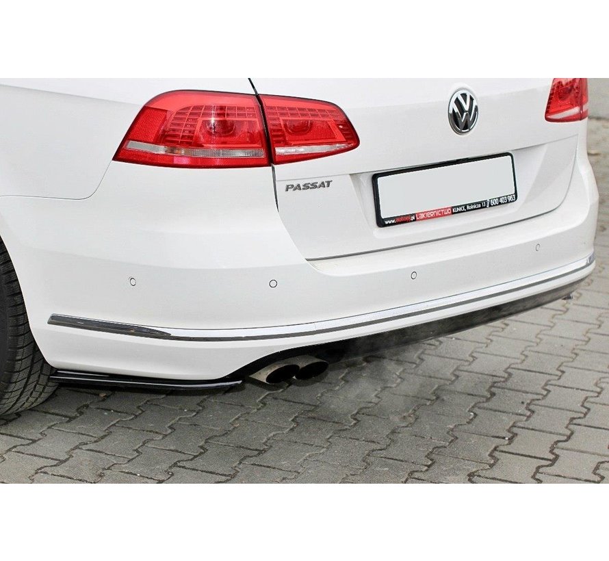 Maxton Design REAR SIDE SPLITTERS Vw Passat B7 R-Line Variant