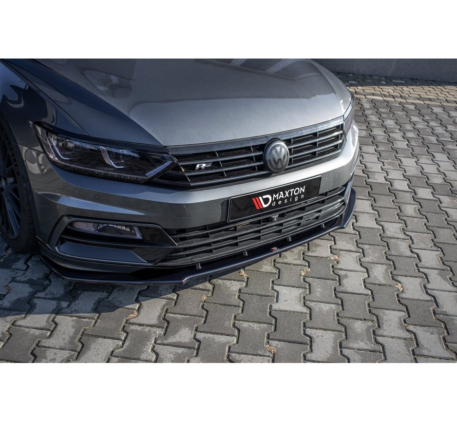 Maxton Design FRONT SPLITTER V.1 Volkswagen Passat R-Line B8