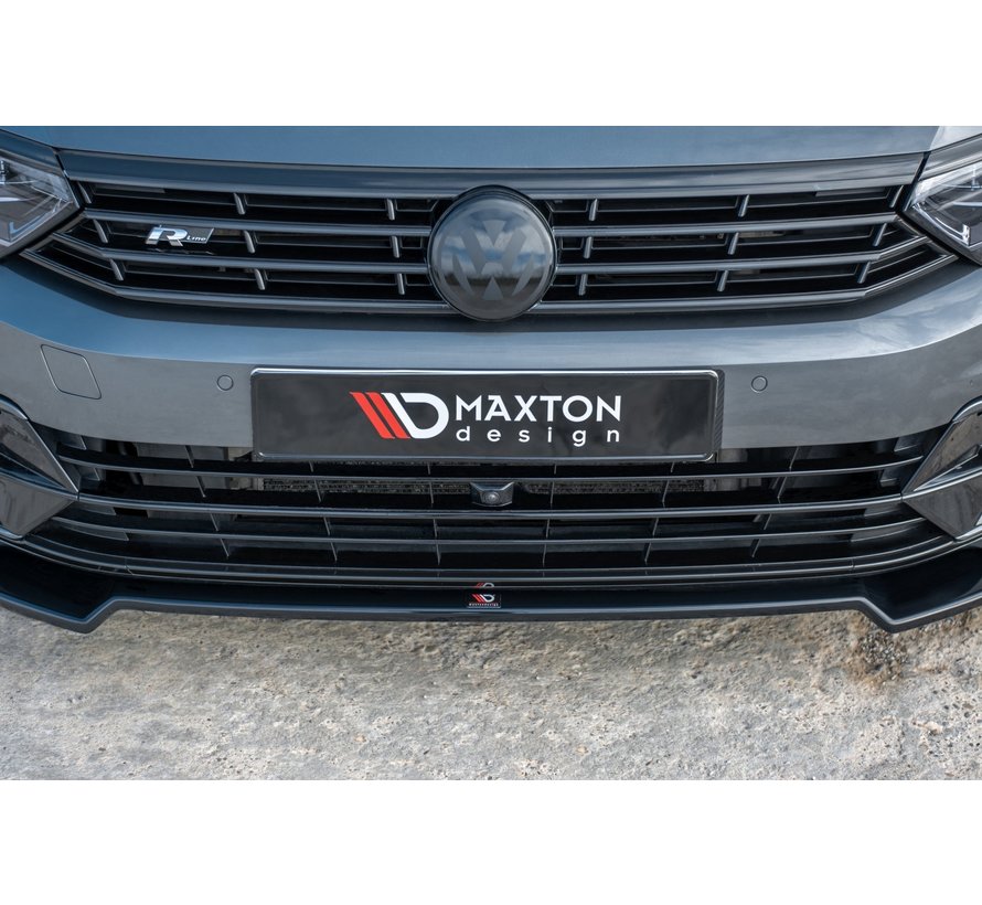 Maxton Design FRONT SPLITTER V.2 Volkswagen Passat R-Line B8