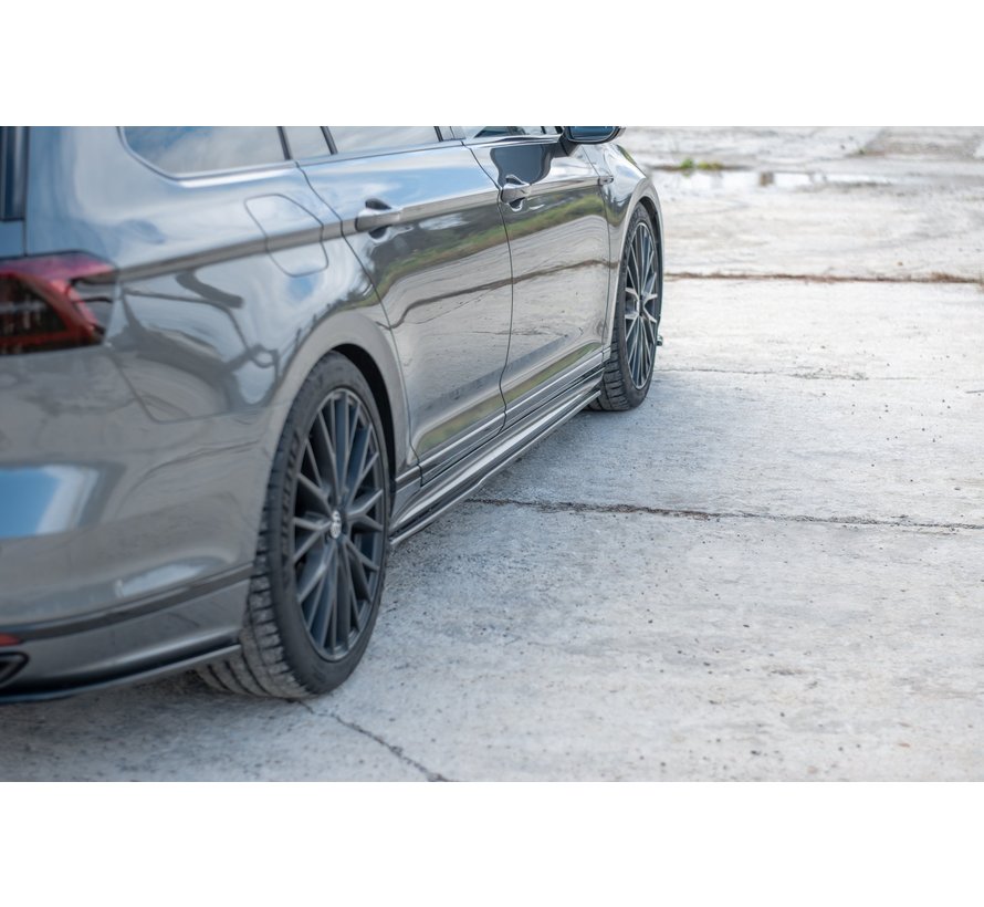 Maxton Design Side skirts Diffusers Volkswagen Passat R-Line B8