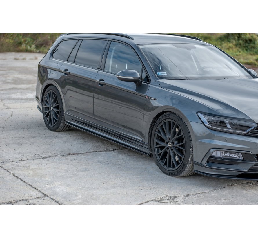 Maxton Design Side skirts Diffusers Volkswagen Passat R-Line B8
