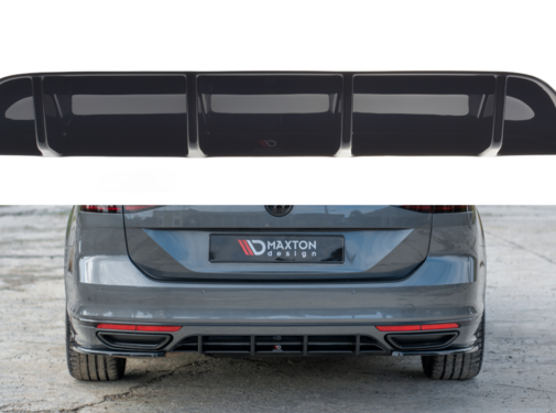 Maxton Design Maxton Design REAR DIFFUSER Volkswagen Passat R-Line B8