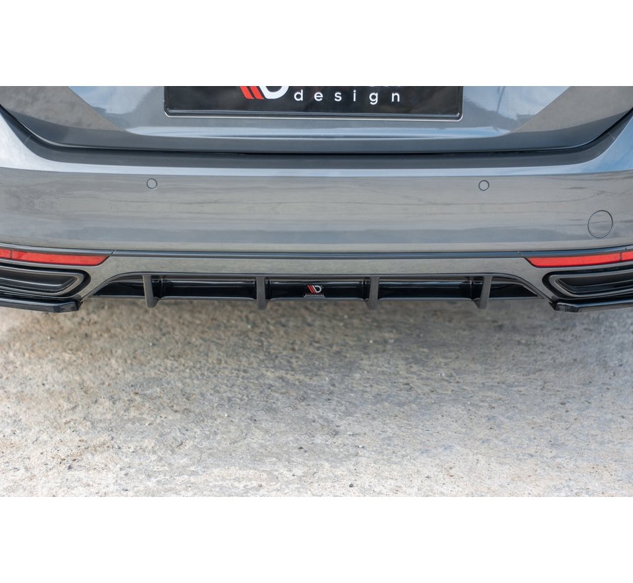 Maxton Design REAR DIFFUSER Volkswagen Passat R-Line B8