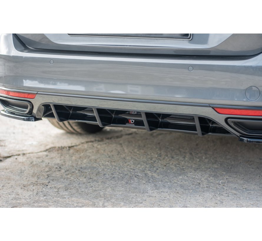 Maxton Design REAR DIFFUSER Volkswagen Passat R-Line B8