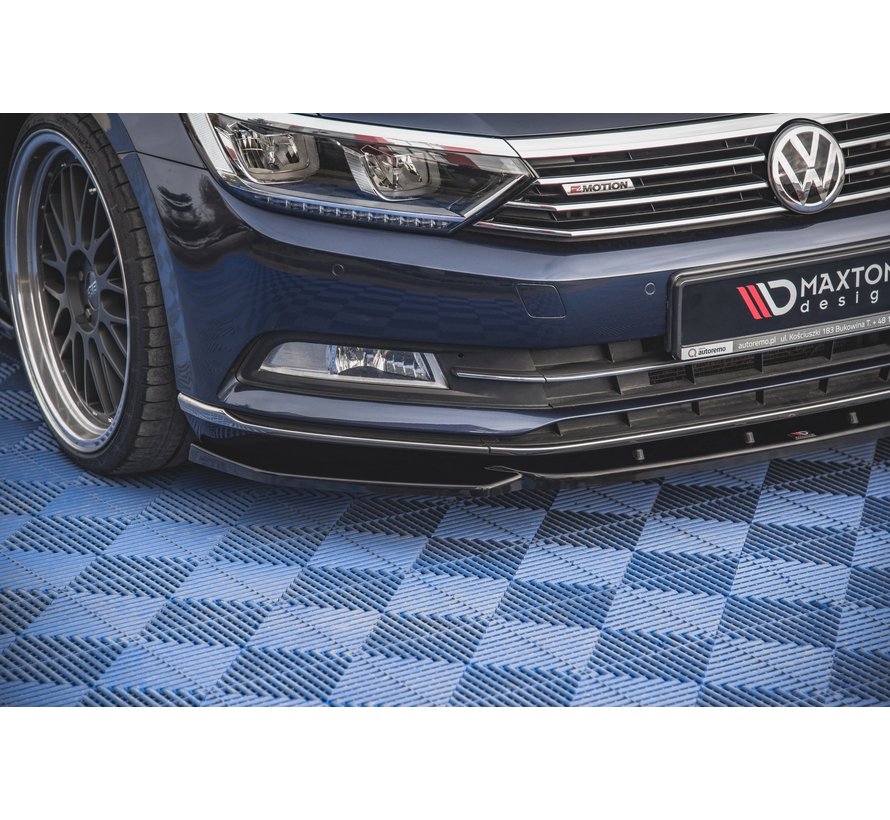 Maxton Design FRONT SPLITTER V.1 Volkswagen Passat B8