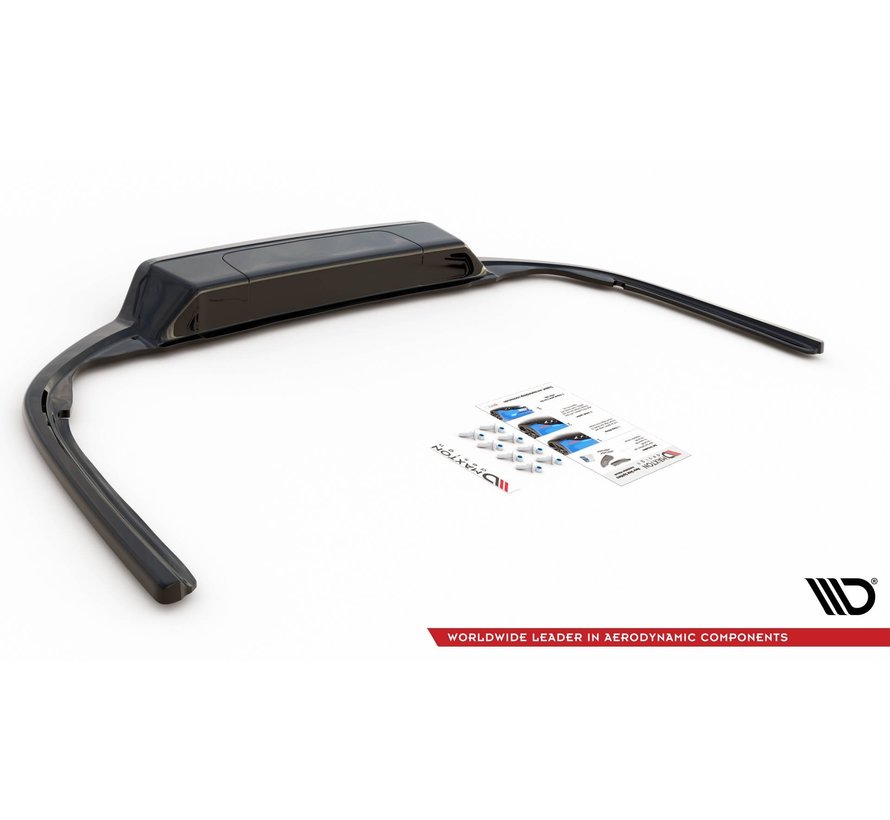 Maxton Design CENTRAL REAR DIFFUSER (with vertical bars) Volkswagen Passat B8