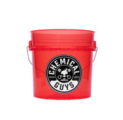 Chemical Guys Chemical Guys Transparant Red Bucket