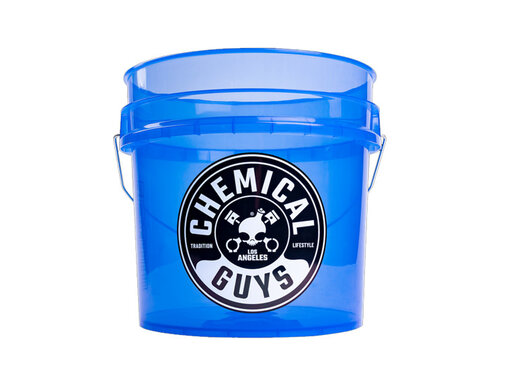 Chemical Guys Chemical Guys Transparant Blue Bucket
