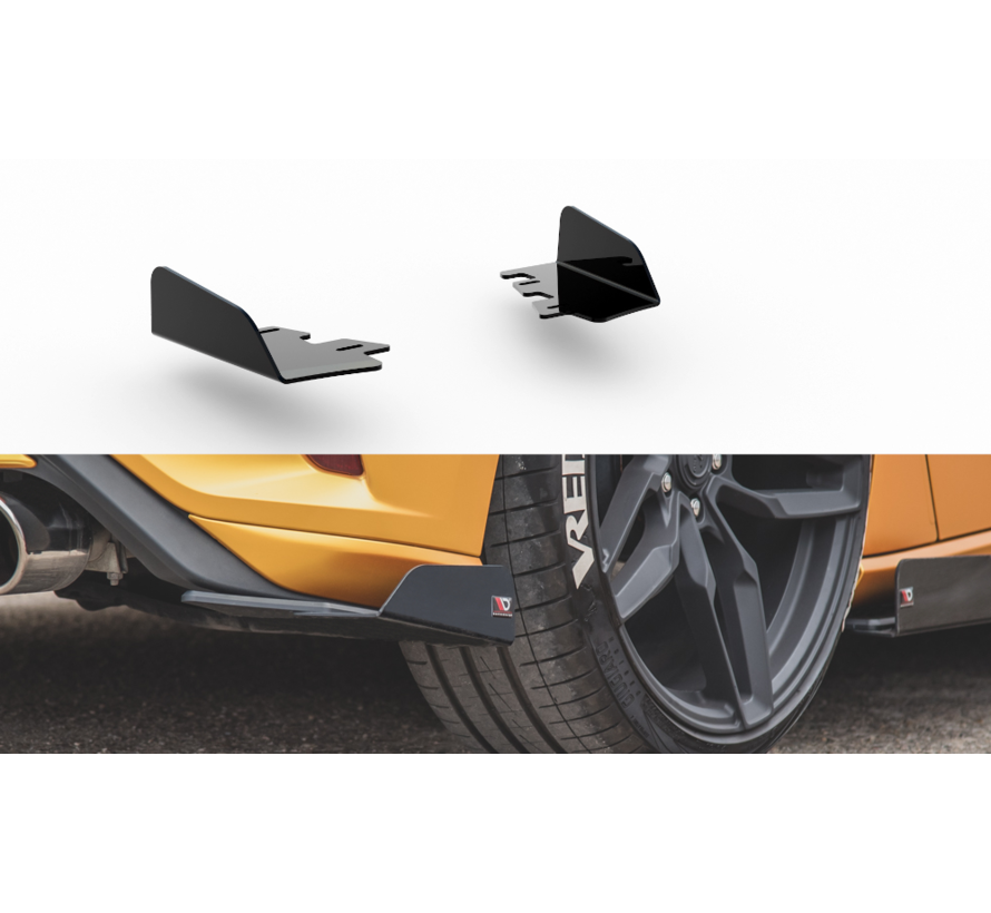 Maxton Deisgn Rear Side Flaps Ford Focus ST Mk4