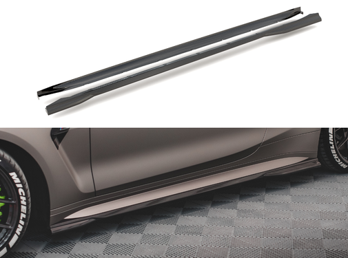 Maxton Design Maxton Design CARBON FIBER SIDE SKIRTS BMW M4 G82 (REAL CARBON)