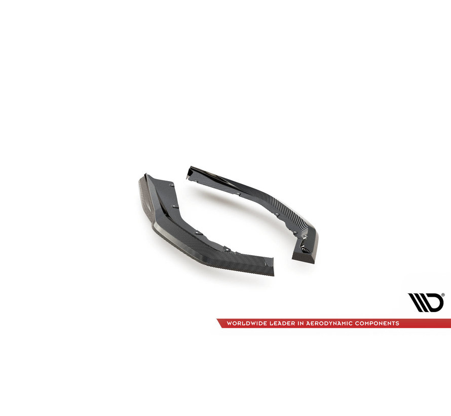 Maxton Design CARBON FIBER REAR SIDE SPLITTERS BMW M4 G82 (REAL CARBON)