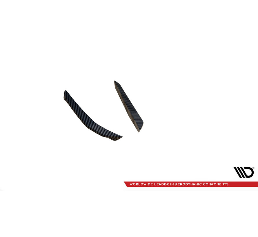 Maxton Design CARBON FIBER CANARDS passend voor BMW M4 G82 (REAL CARBON)