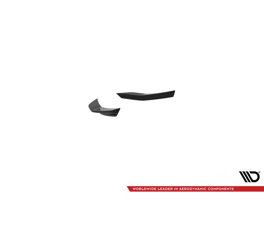 Maxton Design CARBON FIBER CANARDS passend voor BMW M4 G82 (REAL CARBON)