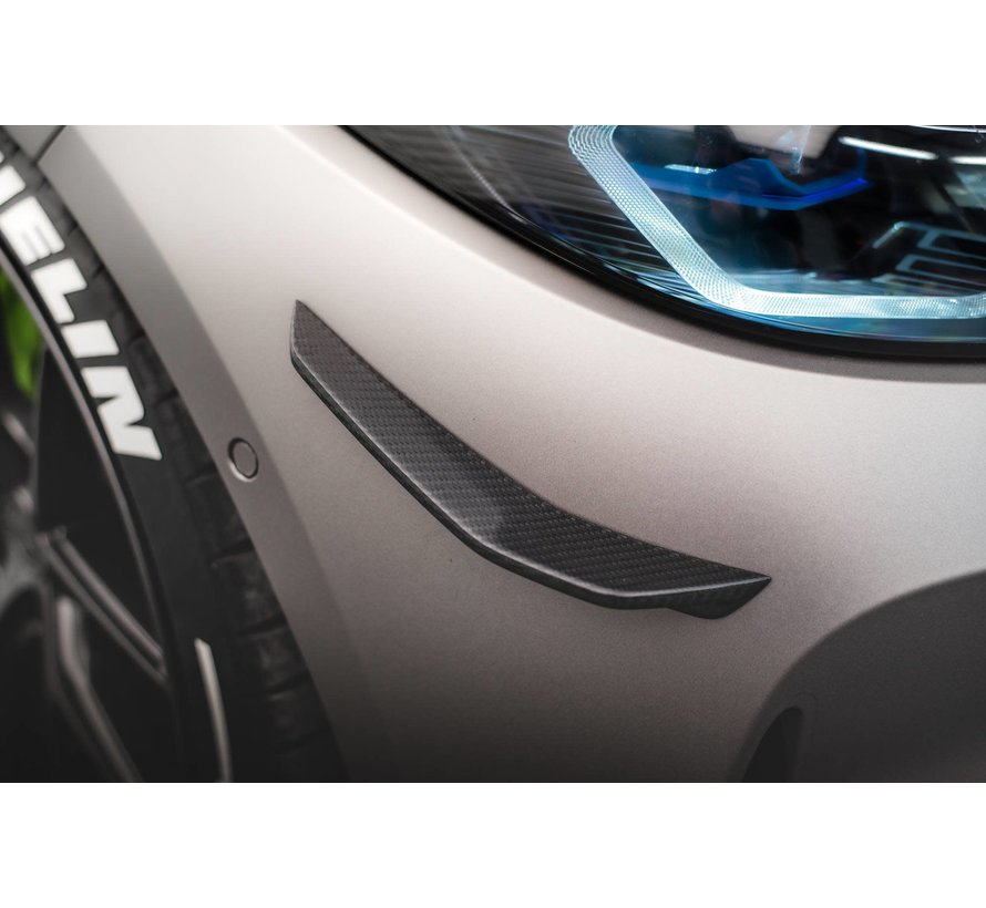 Maxton Design CARBON FIBER CANARDS passend voor BMW M4 G82 (REAL CARBON)