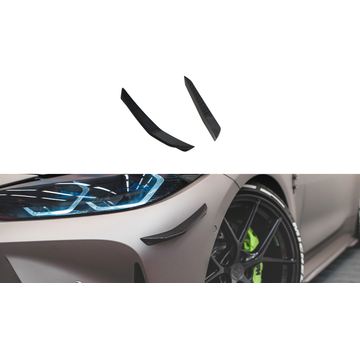 Maxton Design Maxton Design CARBON FIBER CANARDS passend voor BMW M4 G82 (REAL CARBON)