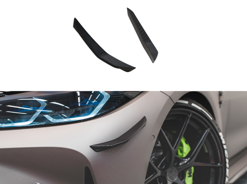 Maxton Design Maxton Design CARBON FIBER CANARDS passend voor BMW M4 G82 (REAL CARBON)
