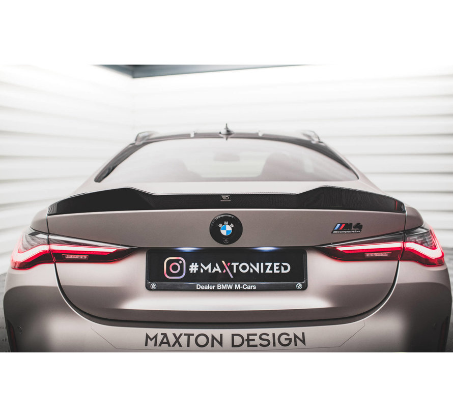 Maxton Design CARBON FIBER TAILGATE SPOILER BMW M4 G82 (REAL CARBON)