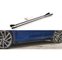 Maxton Design Racing Durability Maxton Design SIDE SKIRTS DIFFUSERS  + Flaps VW Golf 7 R Facelift