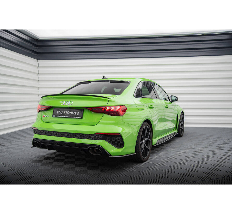 Maxton Design CARBON FIBER REAR SIDE SPLITTERS AUDI RS3 SEDAN 8Y