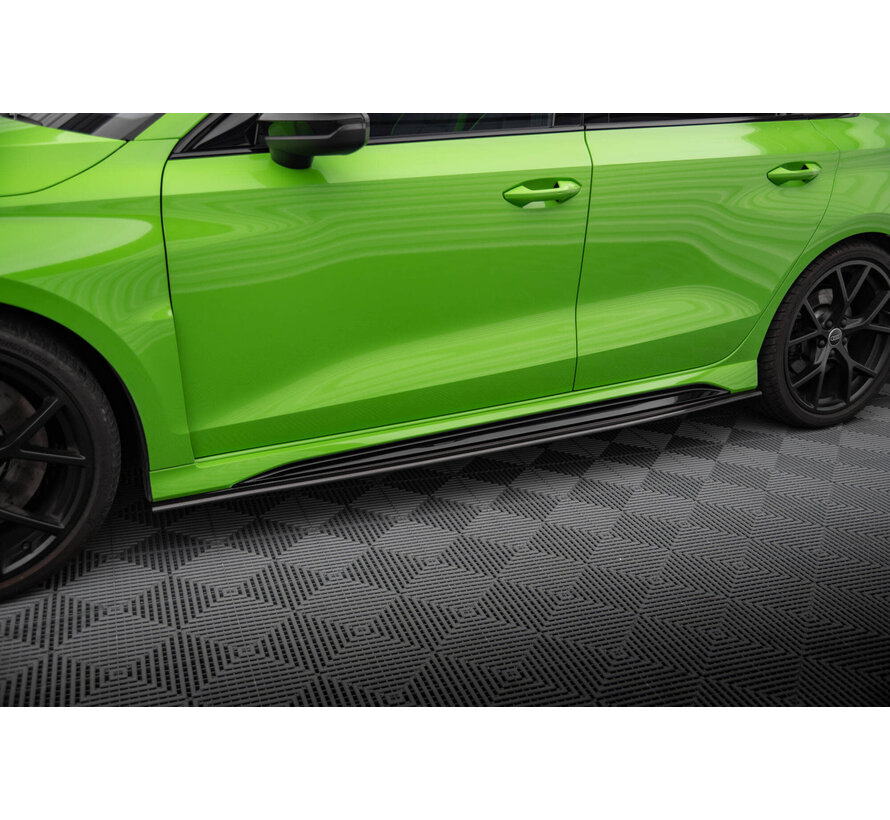 Maxton Design CARBON FIBER SIDE SKIRTS AUDI RS3 SEDAN / SPORTBACK 8Y