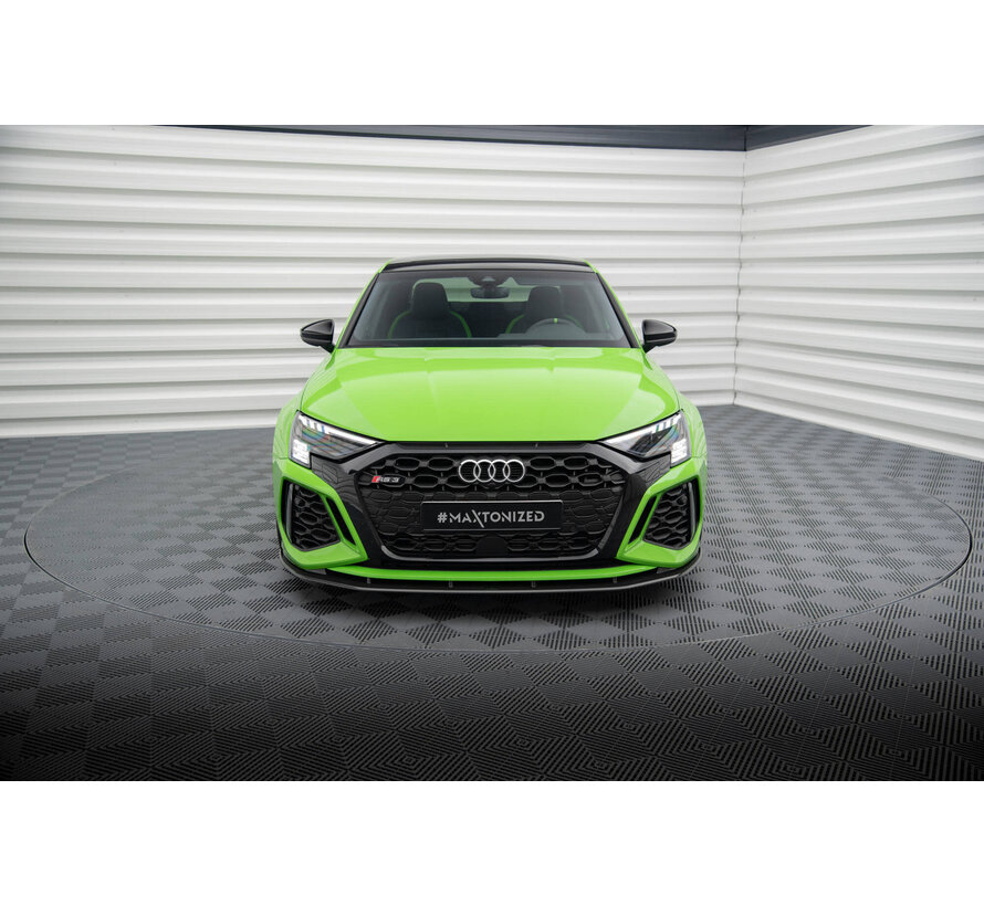 Maxton Design CARBON FIBER FRONT SPLITTER AUDI RS3 8Y