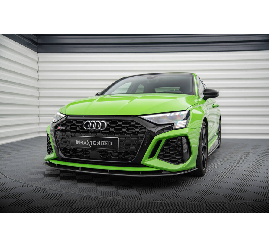 Maxton Design CARBON FIBER FRONT SPLITTER AUDI RS3 8Y