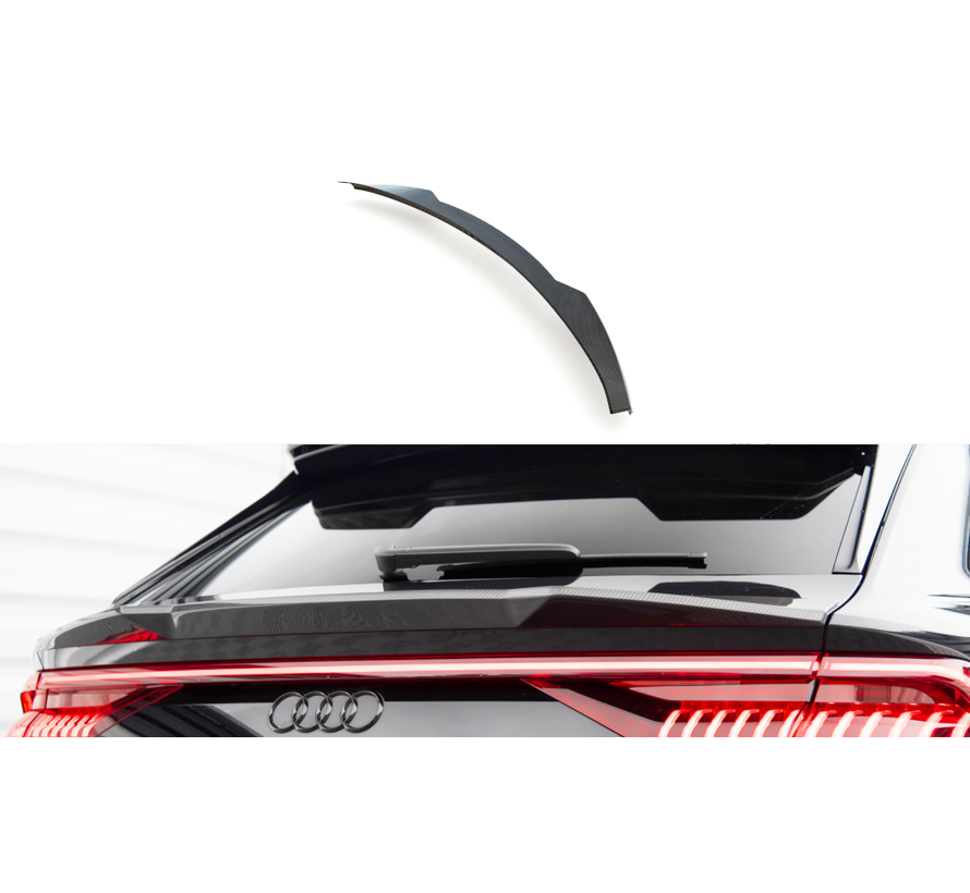 Maxton Design CARBON FIBER TAILGATE SPOILER (LOWER) AUDI RSQ8 MK1