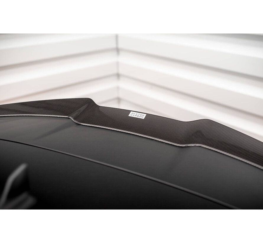 Maxton Design CARBON FIBER TAILGATE SPOILER AUDI RS6 C8